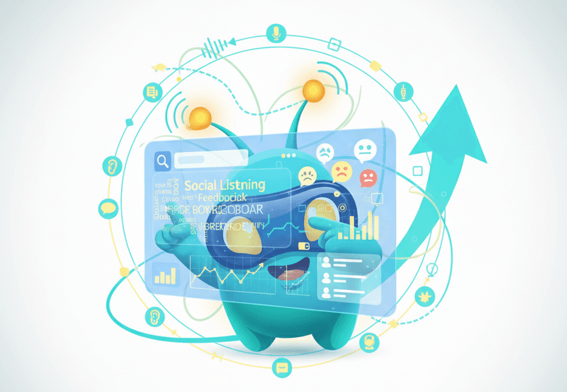 Social Listening Dashboard Interface